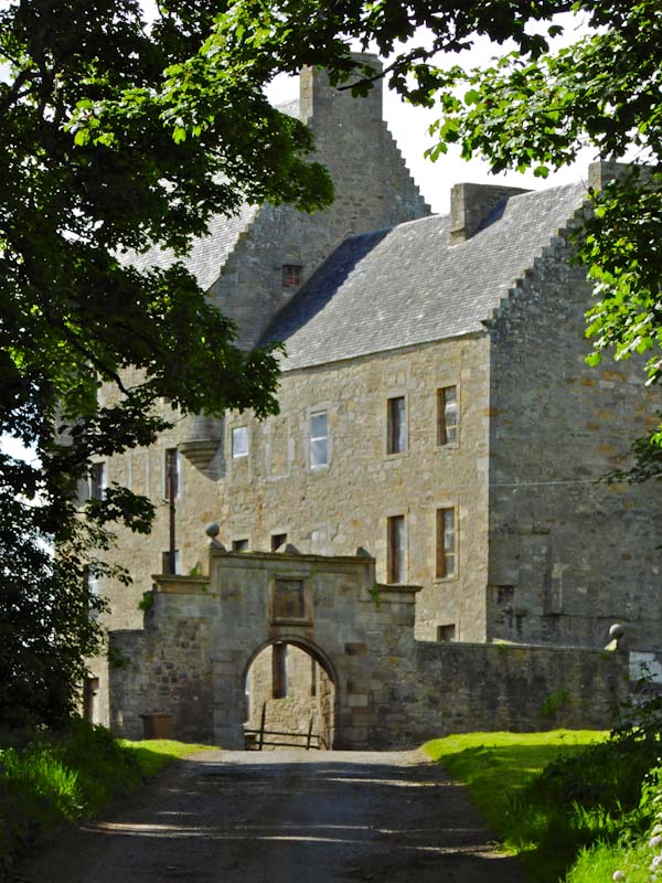 Midhope Castle near Edinburgh Scotland used as the filming location of Lallybroch in Outlander